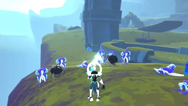 Arc Bolt chaining through a pack