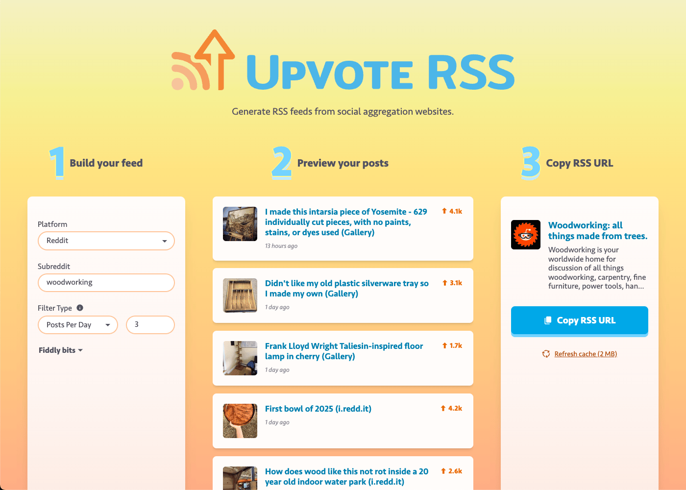 johnwarne/upvote-rss cover