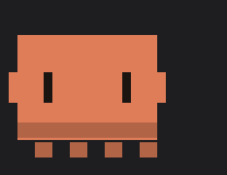 The pixel floofbot's eight moods