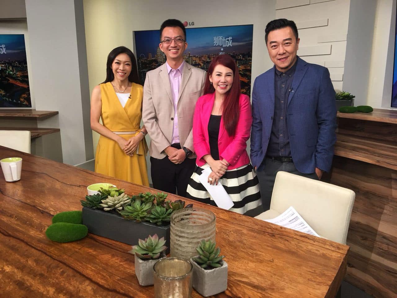 John Yeo on Mediacorp TV
