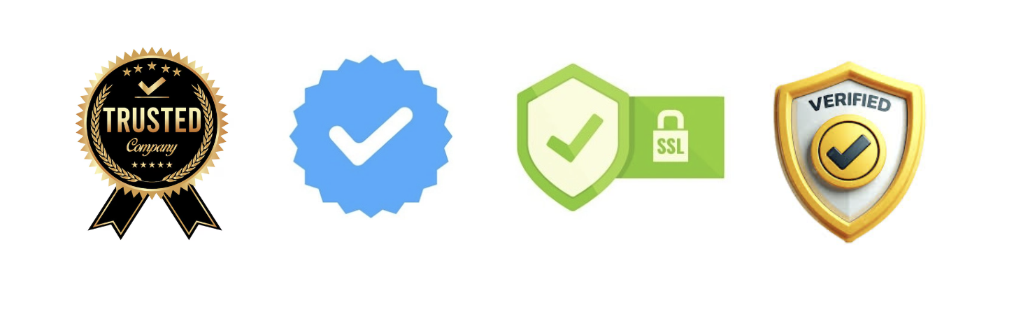 Trusted Company · Verified · SSL Secured