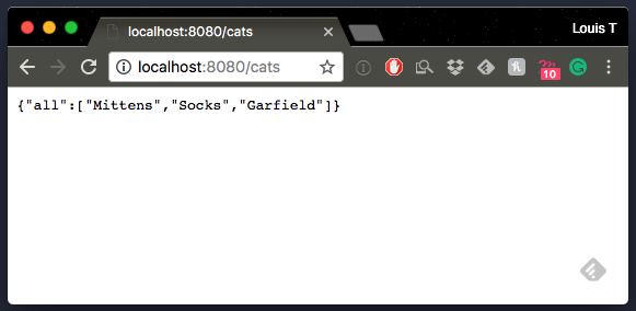 JSON cats!