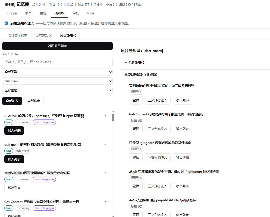 热知识·项目热知识