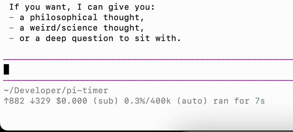 Pi Timer demo