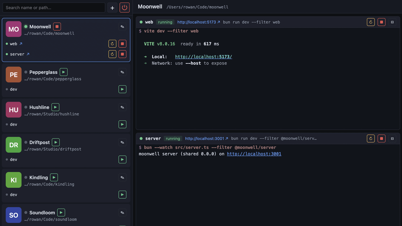 bunrun dashboard