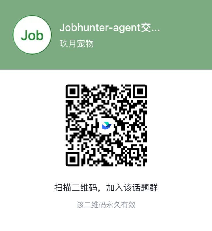 飞书交流群二维码（永久有效）