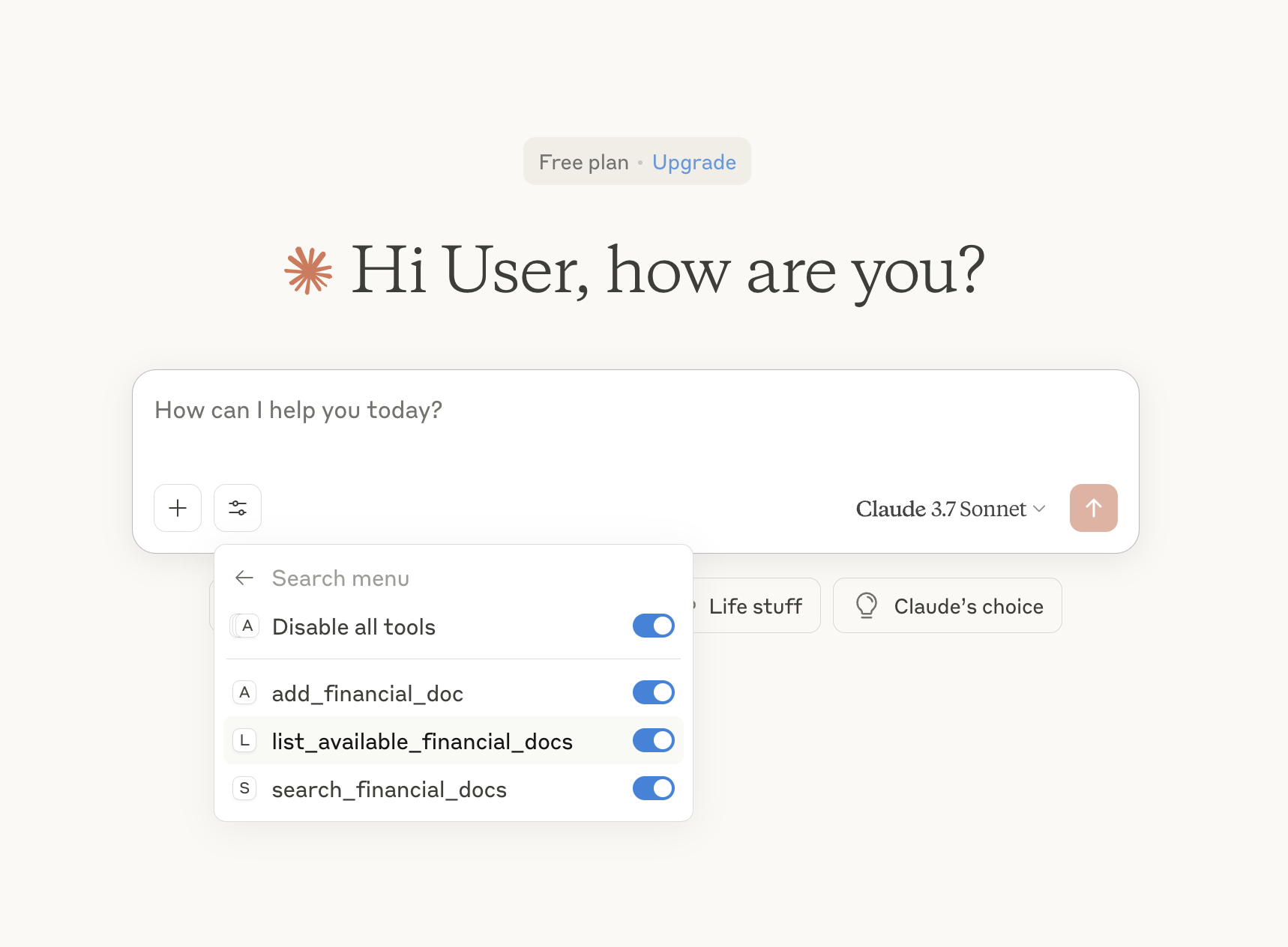 gemfire-mcp-demo available tools