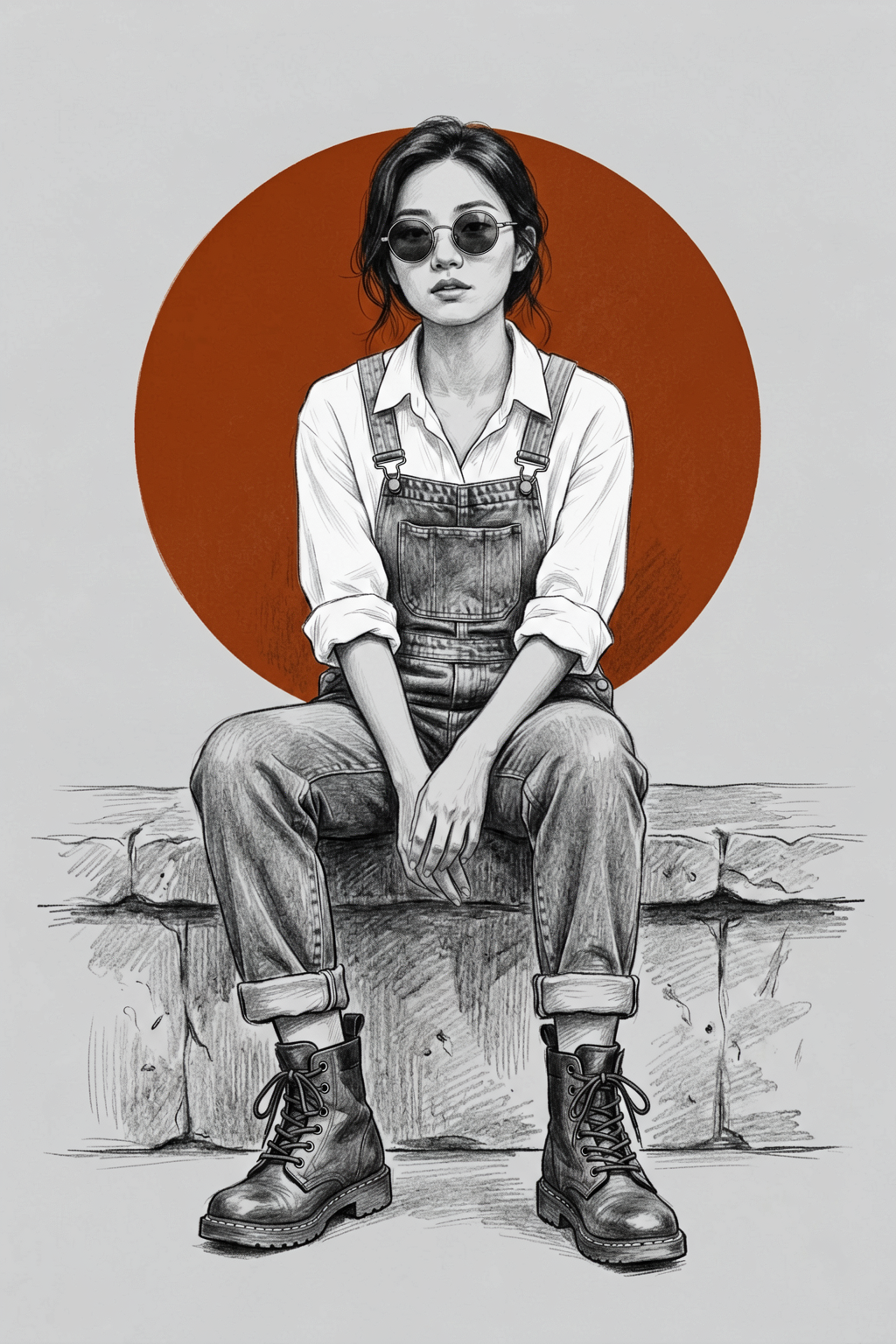 Pencil editorial fashion