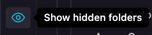 Screenshot of the Plugin's Sidebar Button in Obsidian.md