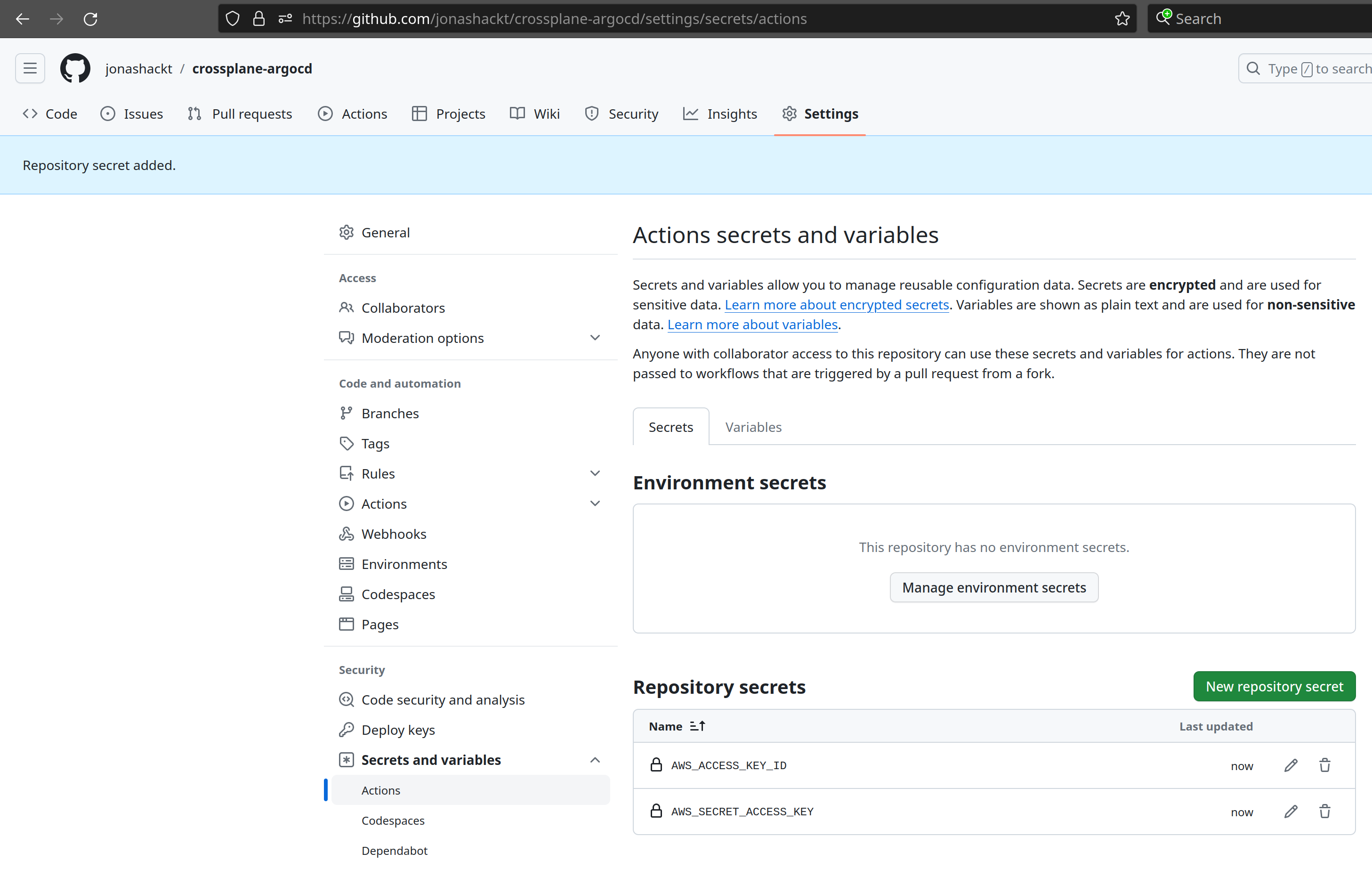 github-actions-secrets