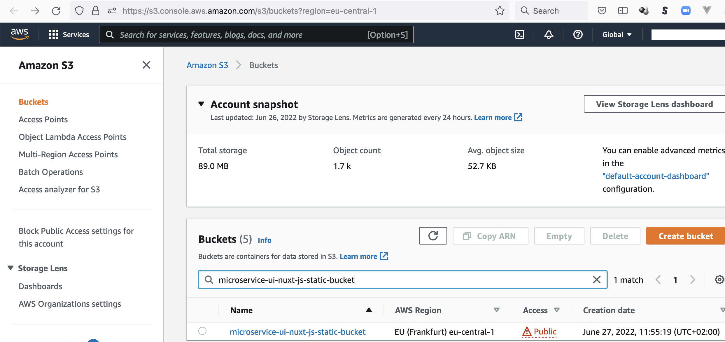 aws-console-s3-bucket-created