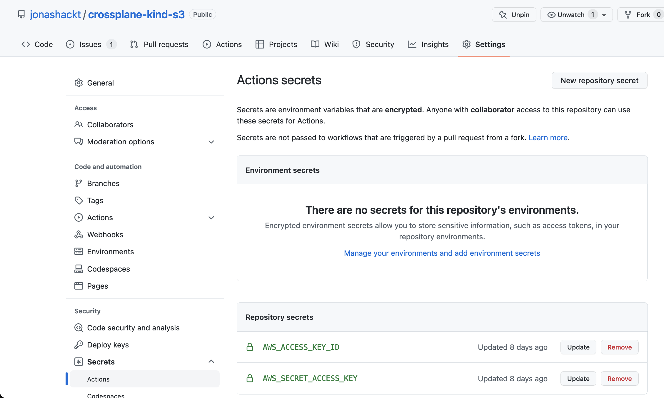 github-actions-secrets