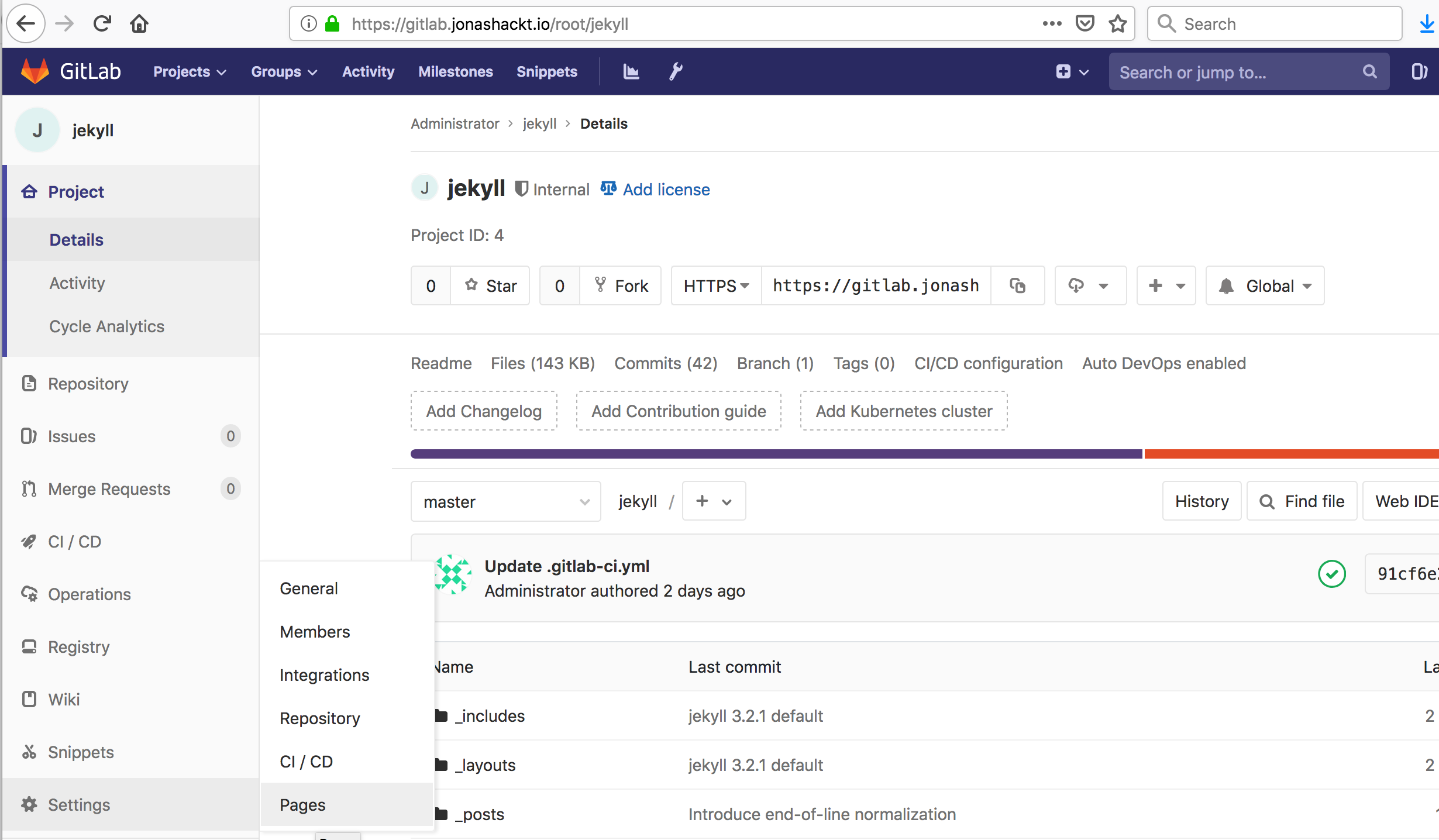 gitlab-pages