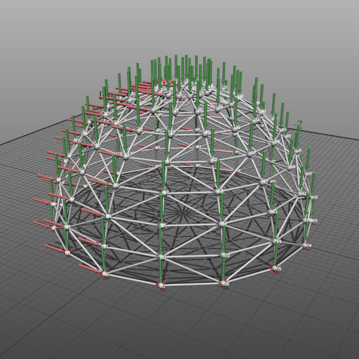 Dome frame