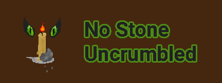 No Stone Uncrumbled Banner