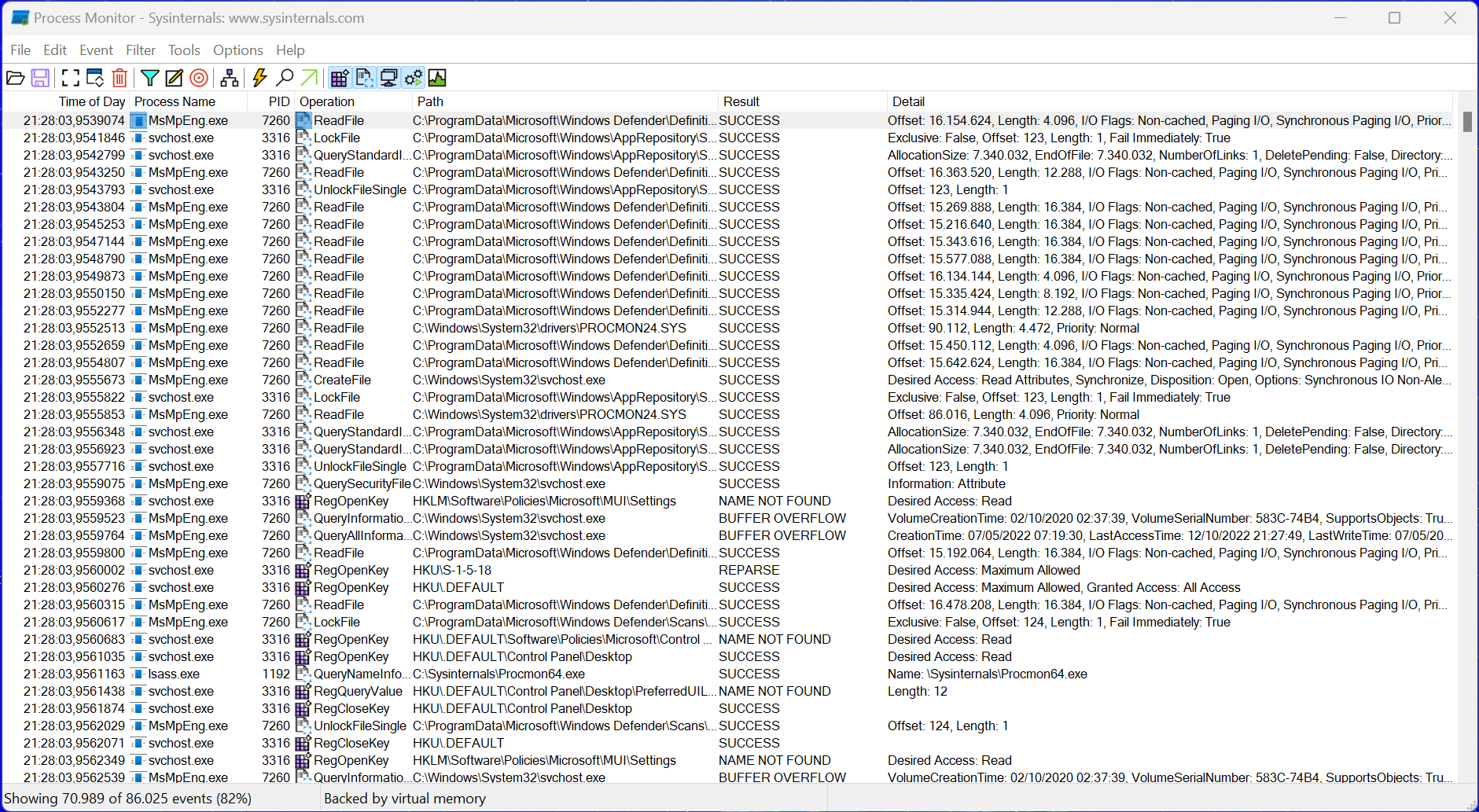 process monitor