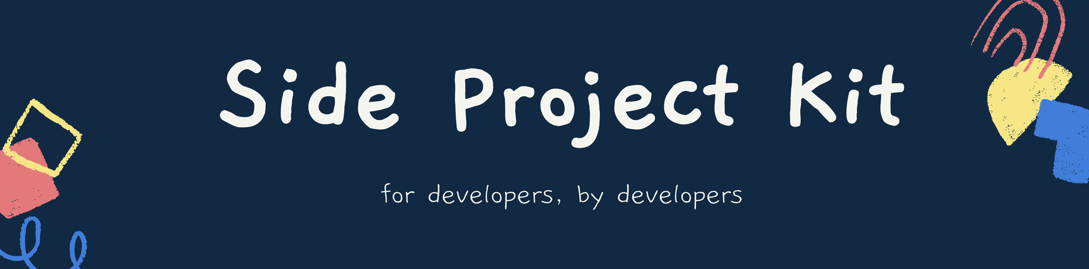 Side Project Kit - for developers, by developers