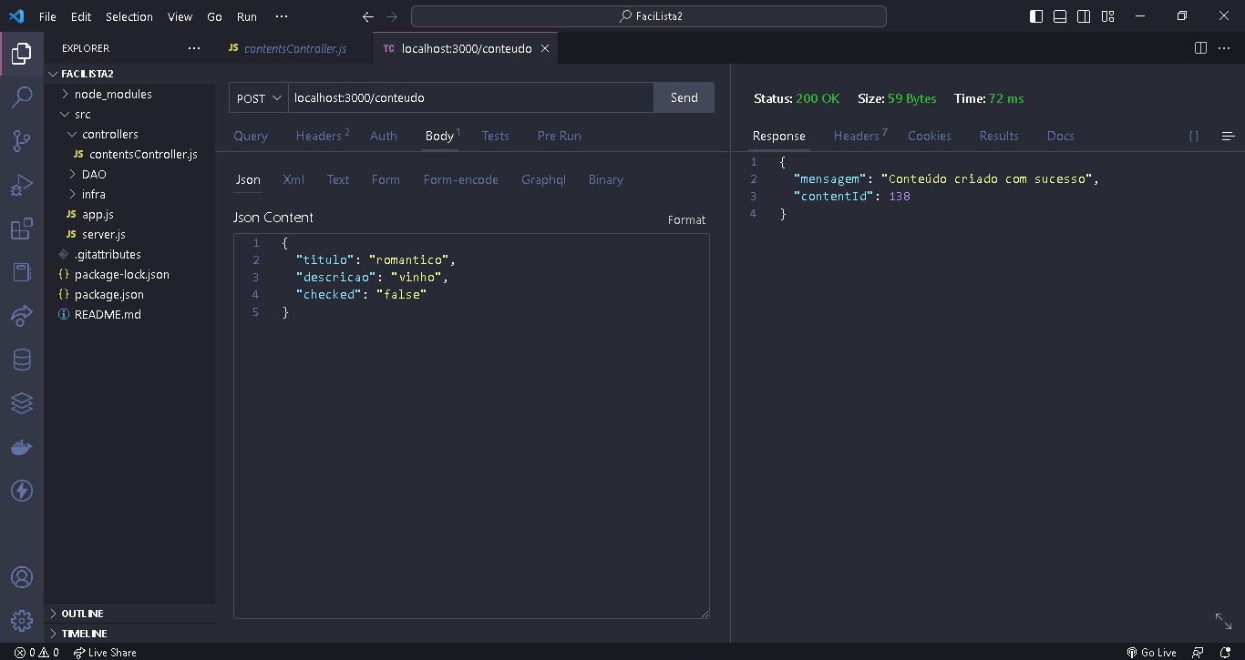 GitHub - jonathanfalcao/FaciListas-API: Projeto em grupo do módulo 05 ...