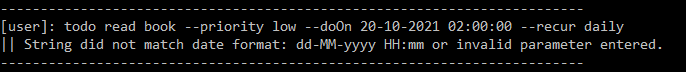 Unable to follow user guide to add a todo task · Issue #3 ...