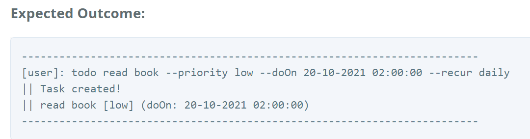 Unable to follow user guide to add a todo task · Issue #3 ...
