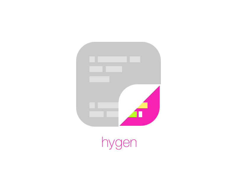 hygen logo Nodejs OpenSource Projects