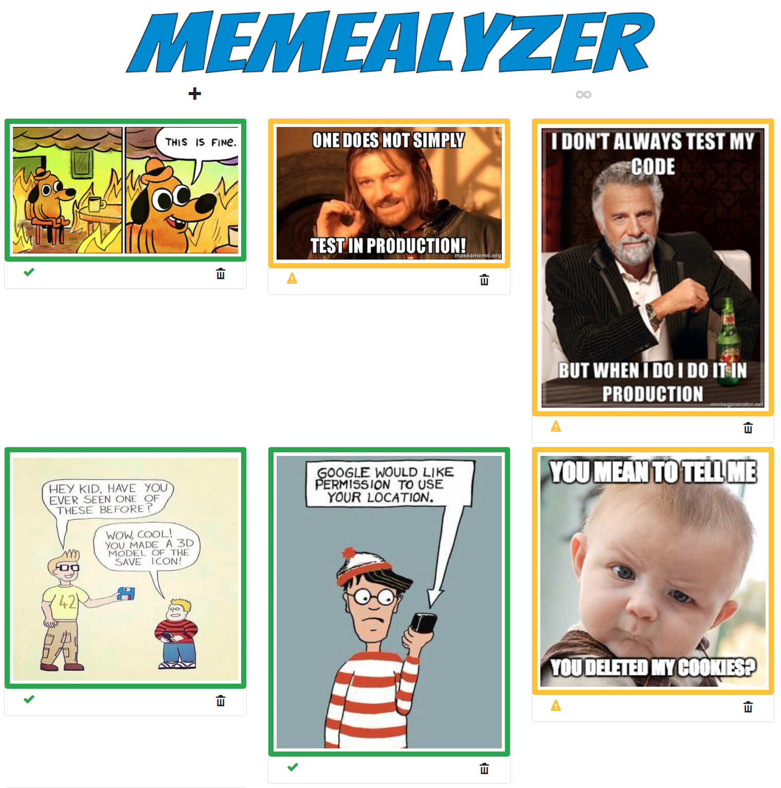 "Memealyzer Hero"