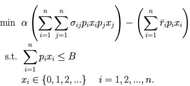 Model Formulation