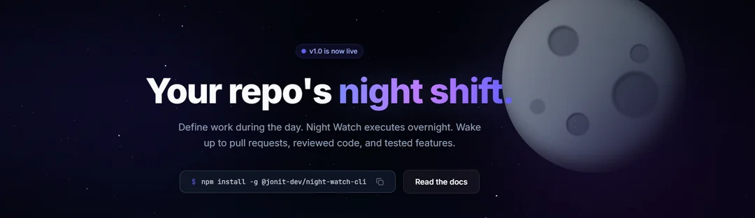 Night Watch — Your repo's night shift