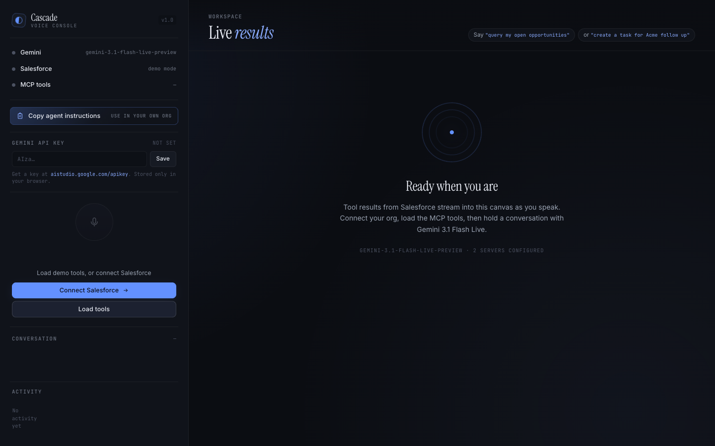 Headless360 Voice hero