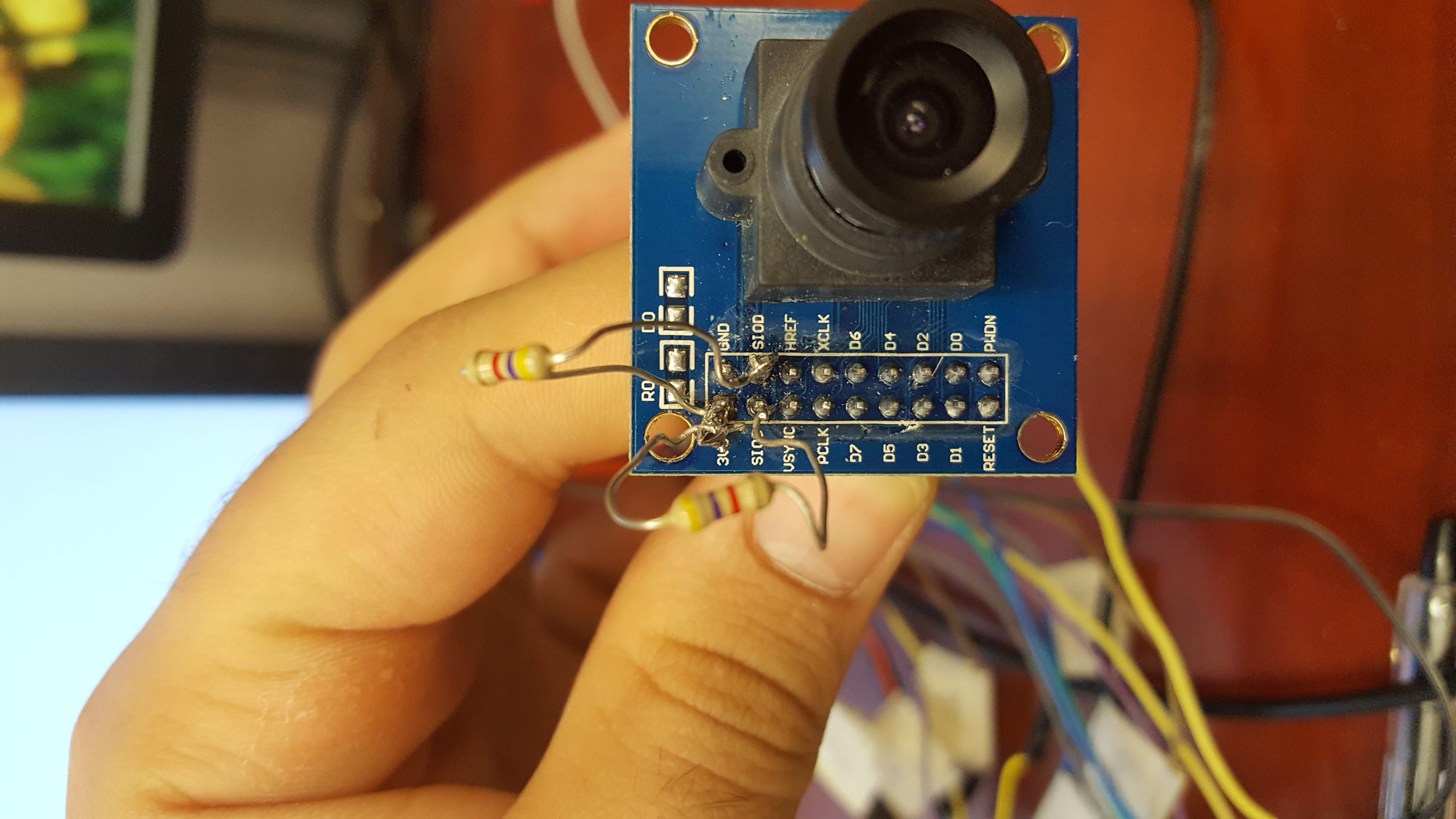 How to wire pull down resistors