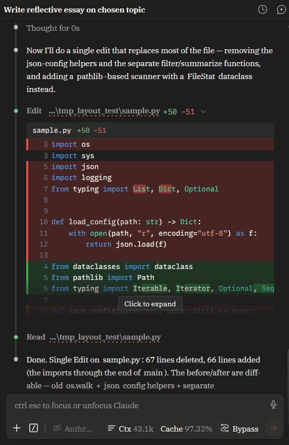 incipit diff in warm-black: wine red / forest green backgrounds with character-level inline coloring