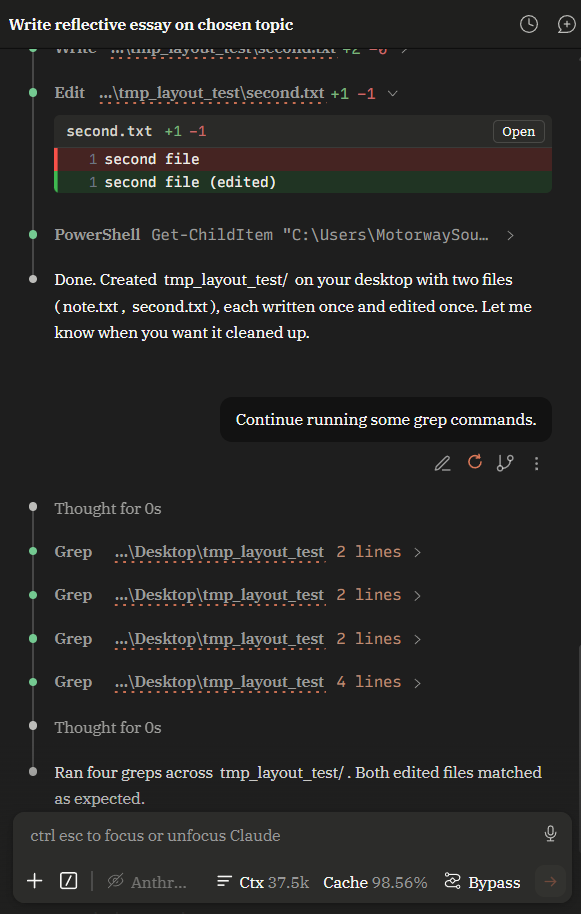 incipit tool-call expanded block: deep red / deep green diff backgrounds, restrained line numbers, inline character-level accents — same key as the body