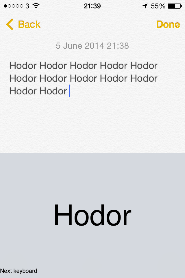 Hodor image 1