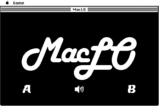 MacLO Title Screenshot