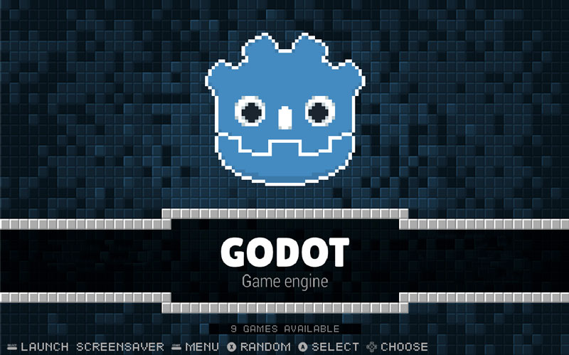 Godot system for EmulationStation's Pixel theme