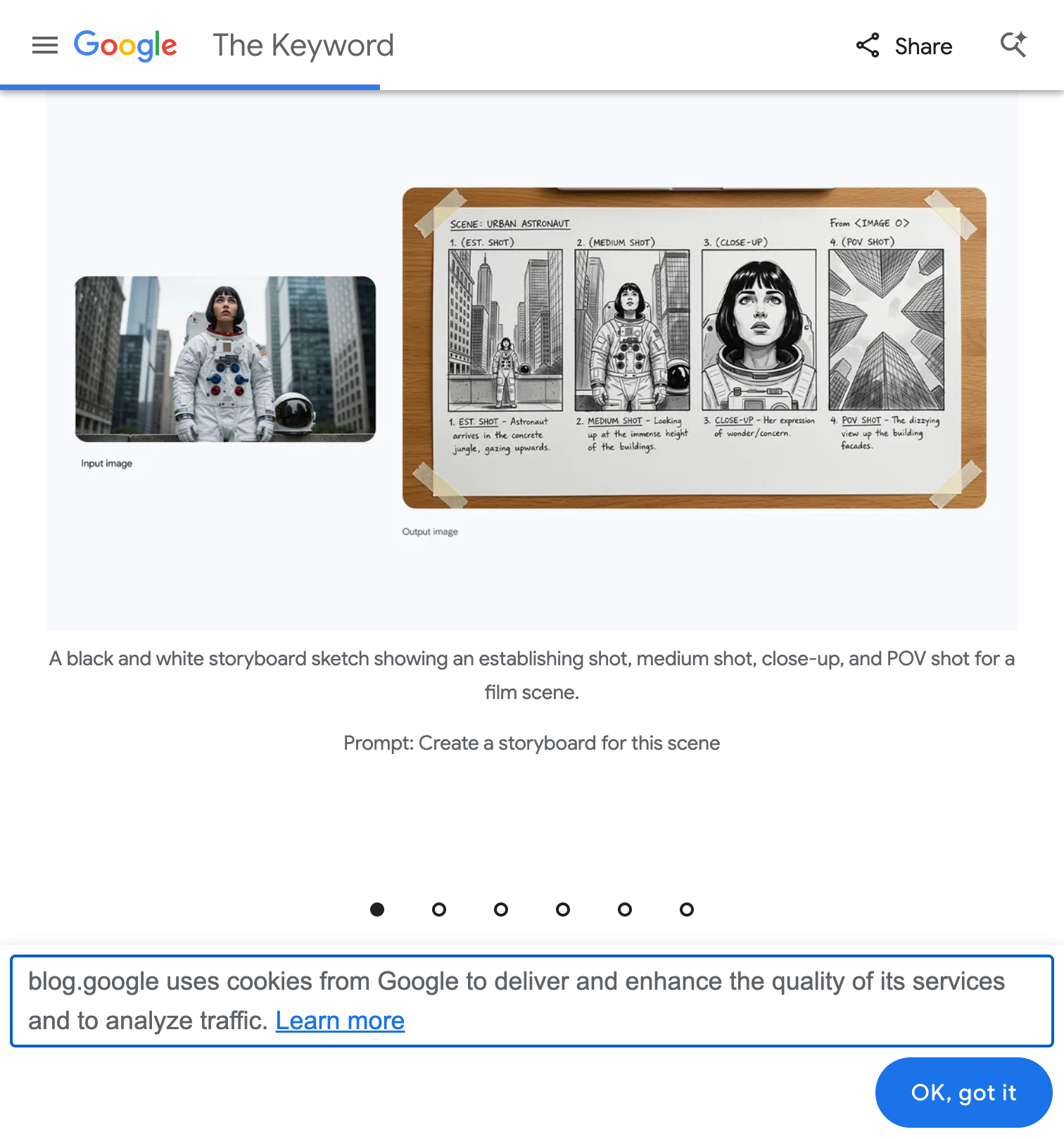 스토리보드 제작 사례