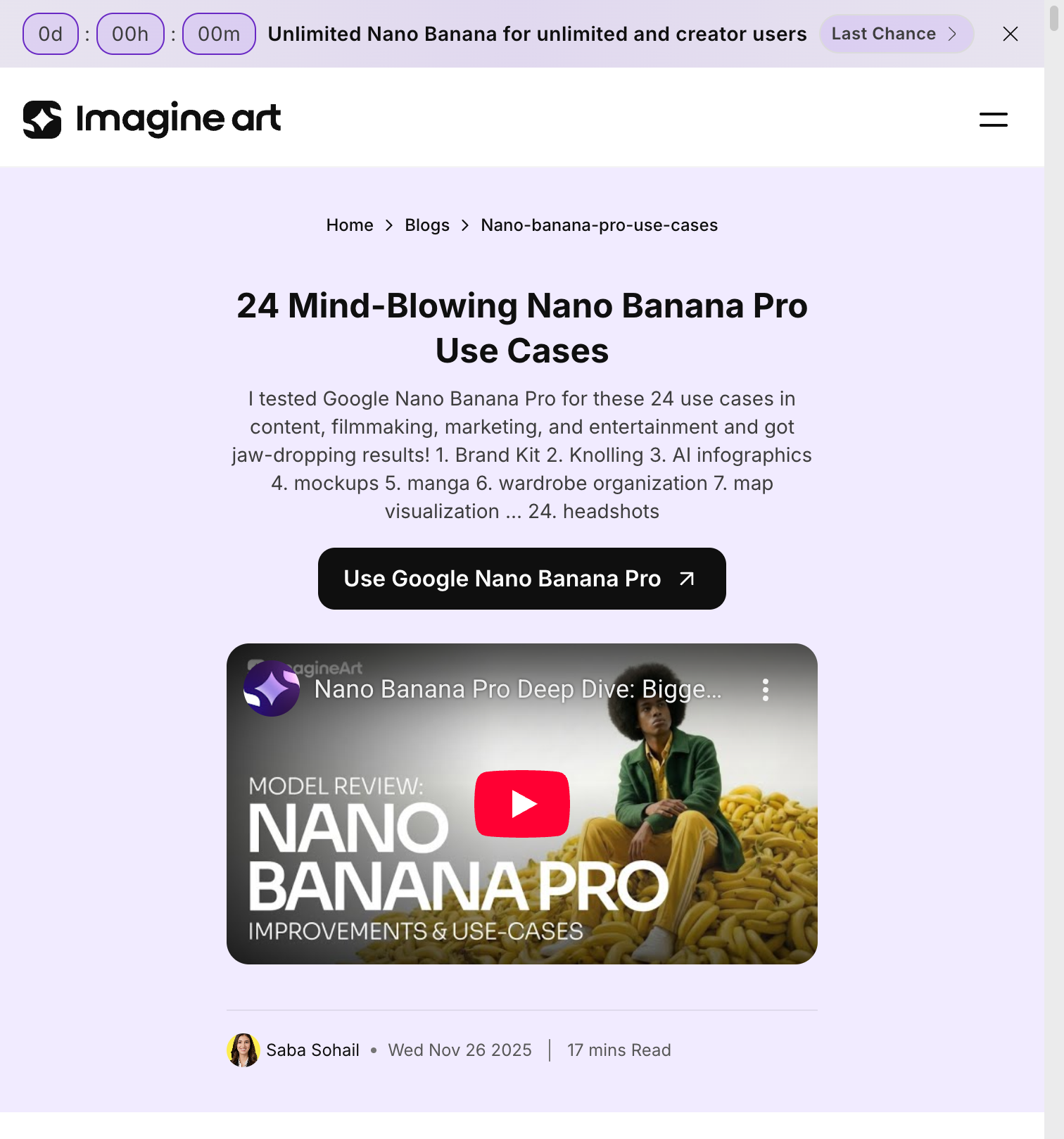 ImagineArt 24가지 사례