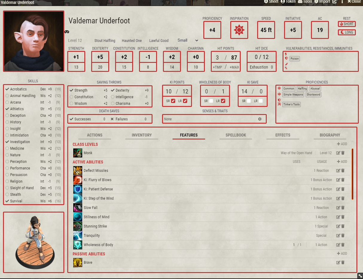 Fvtt Dndbeyond Character Sheet
