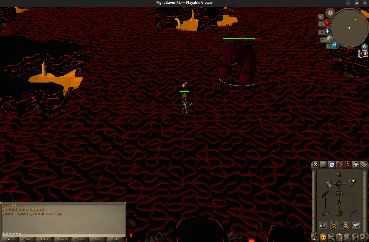 FightCaves-RL