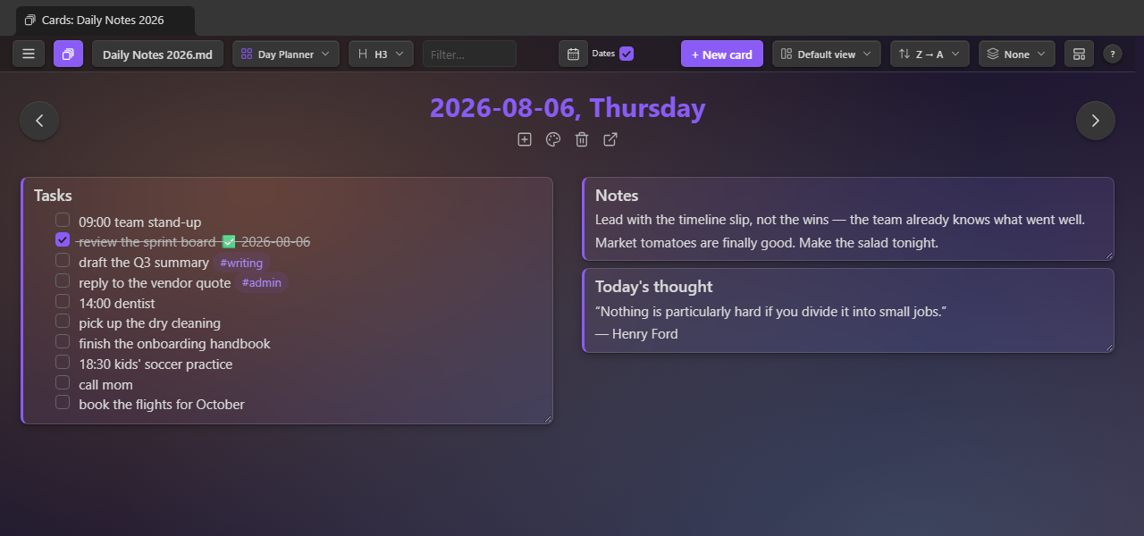 Day Planner