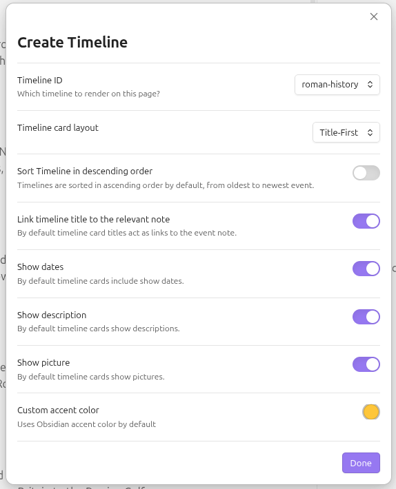 Add timeline renderer window