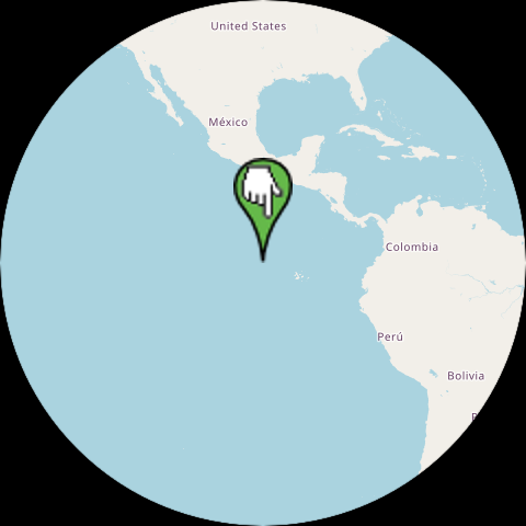Wear OS ISS position map