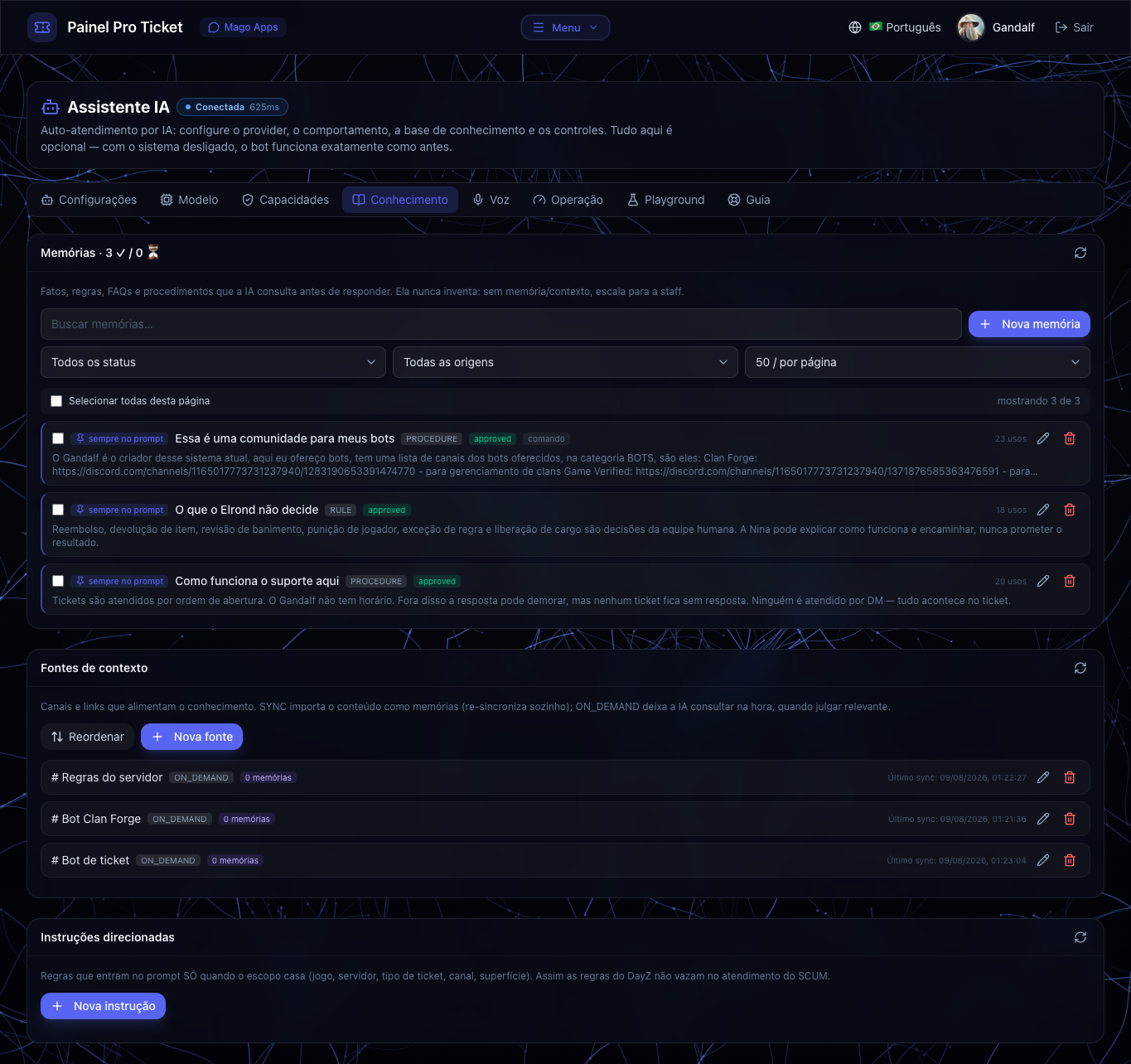 AI knowledge base