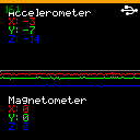 Accelerometer Log Screenshot