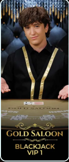 Gold Saloon Blackjack VIP 1 logo