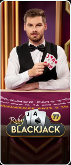 Ruby Blackjack logo