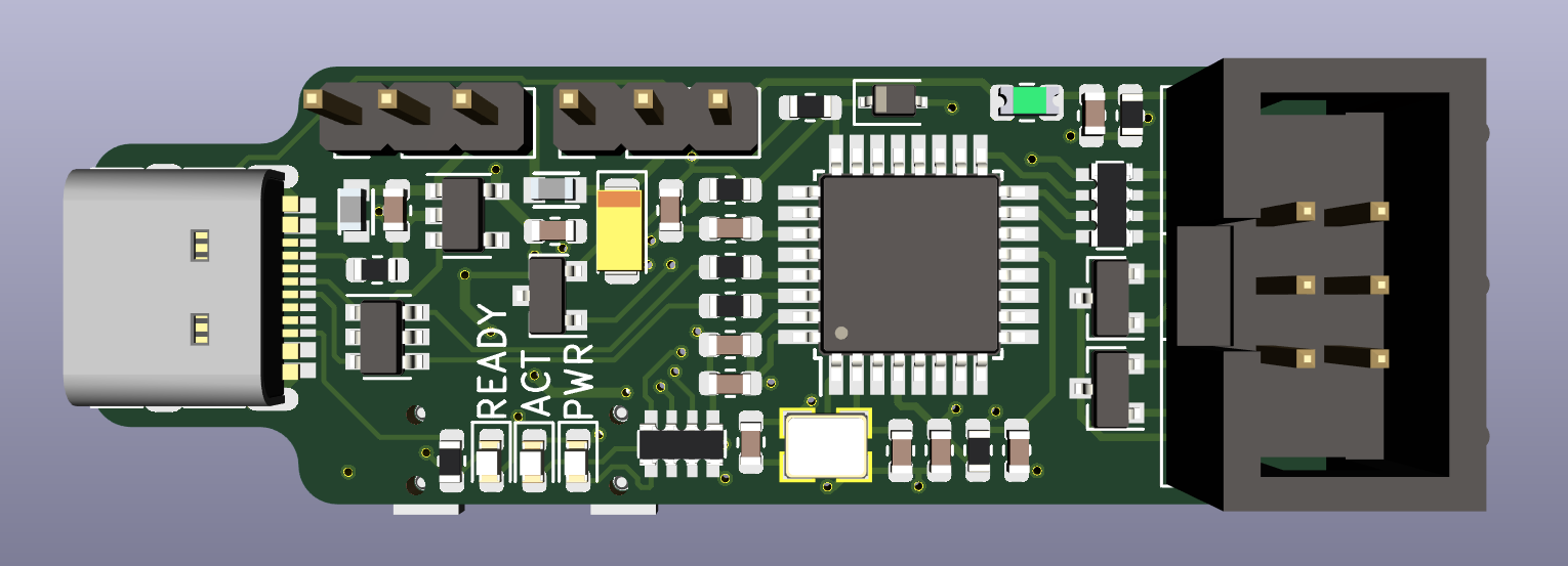 Avrisp mkII, from the project README