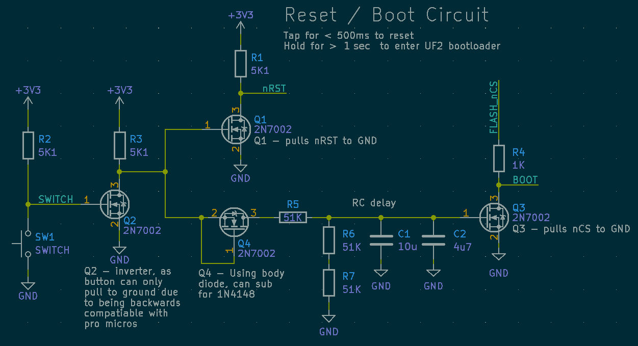 reset circuit schematic