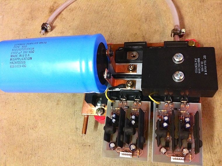 Hybrid Driver Mounted on an Inverter Assembly