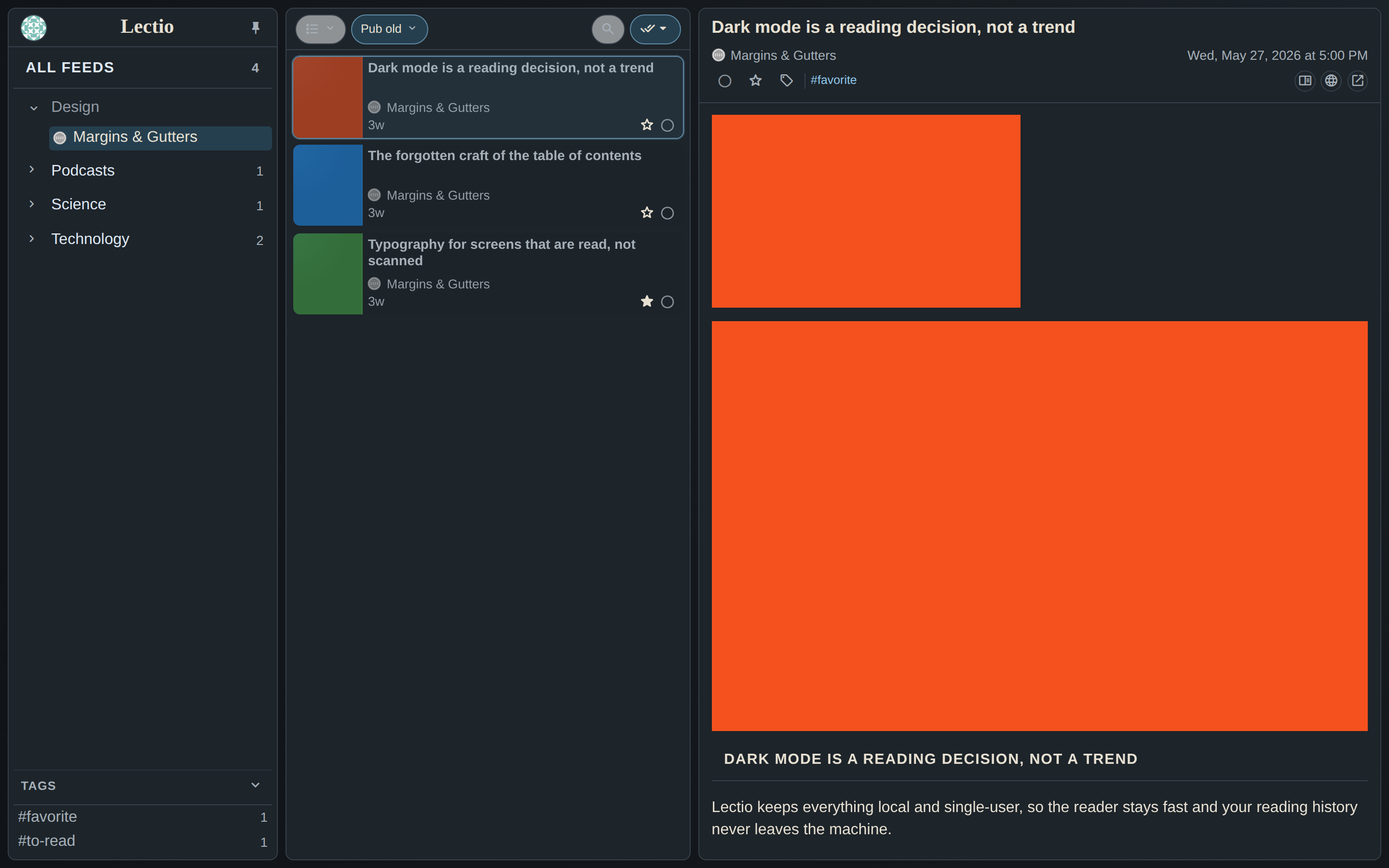 Dark mode